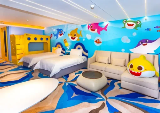 Shark Baby Family Twin Room